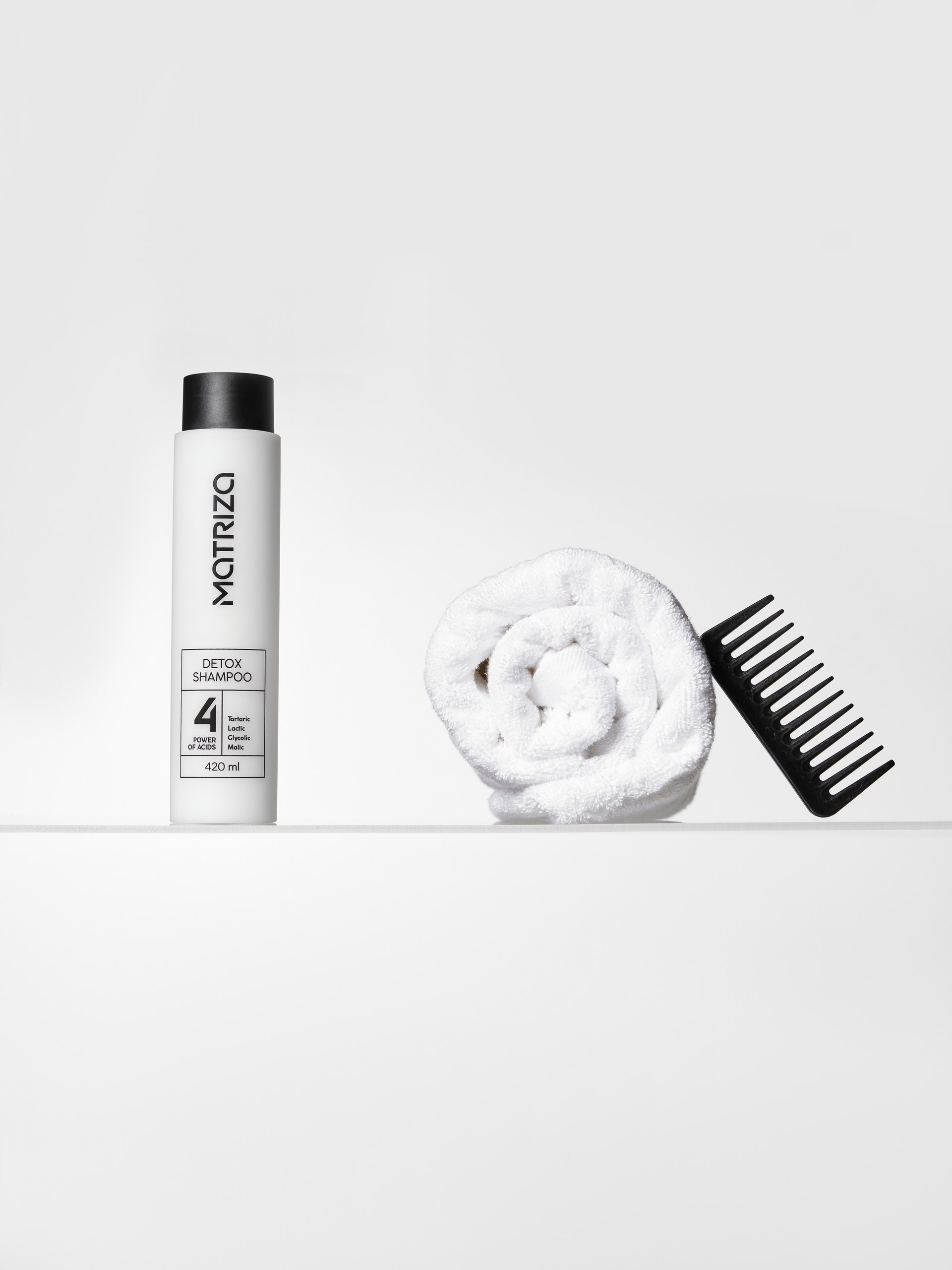 Шампунь для волос склонных к жирности MATRIZA "DETOX" 420 мл — изображение 2